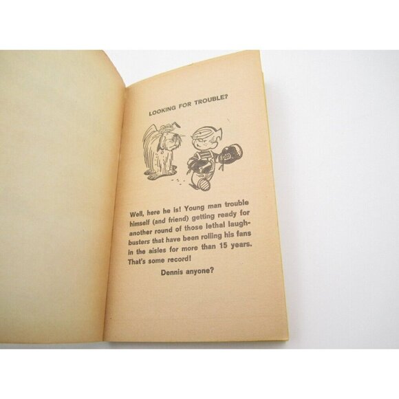 Vintage Dennis the Menace Here Comes Trouble Paperback Book - Picture 3 of 6
